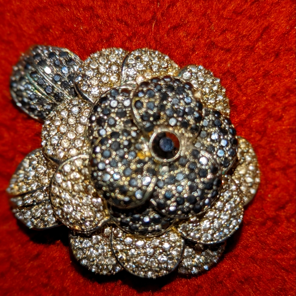 Vintage Rose Brooch